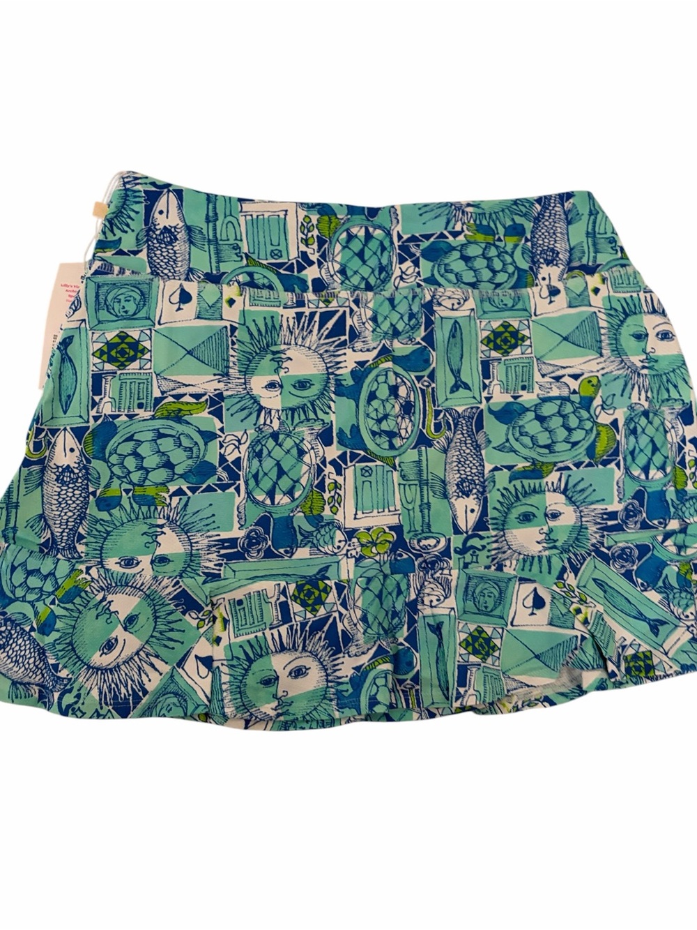 NWT Lilly Pulitzer Zadora High Rise Skort size large. - Picture 3 of 5